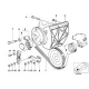 Genuine BMW Climate compressor supporting bracket (64551741094)
