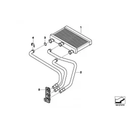 Genuine BMW Heater radiator (64119159033)