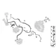 Genuine BMW Ground cable (12428679820)