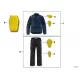 Genuine BMW 76118568125 - Jacket VentureShell for men