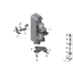 Genuine BMW Bracket condenser (64219343672)