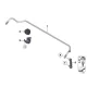 Original BMW Stabilisator hinten (33556793100)