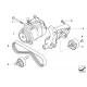 Genuine BMW 64526917859 - RP A/C compressor
