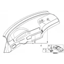 Genuine BMW Set of wooden covers, cockpit (51458237204)