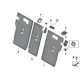 Genuine BMW Lock panel (52207311342)