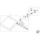 Genuine BMW Bracket set (64116927609)