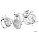 Genuine BMW Supporting frame left (63121367515)