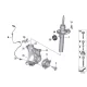 Original BMW Federbein vorn links (31316871781)