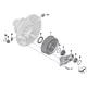 Original BMW Riemenscheibe (33748545600)