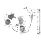 Genuine BMW Engine mount, left (22116860511)