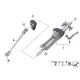 Genuine BMW Manually adjust. steering column (32306876182)
