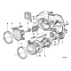 Genuine BMW Supporting frame right (63121385602)