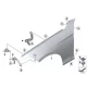 Genuine BMW Side panel bracket, front right 1 (41357329540)