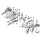 Genuine BMW Base, rear module lower section, left (41007347157)