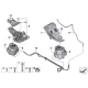 Genuine BMW Engine supporting bracket, right (22116856182)