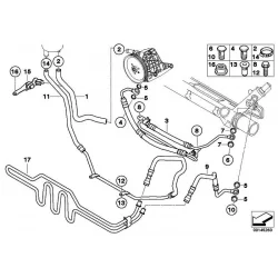 Genuine BMW Expansion hose (32416779314)