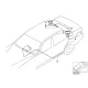 Genuine BMW Antenna cable (65258360957)
