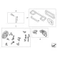 Genuine BMW Bracket set (64116927610)