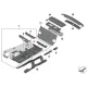Genuine BMW Floor panel right (41007401642)