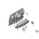 Genuine BMW Control unit, automatic air cond.,AUC (64113455302)