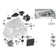 Genuine BMW LED module for cornering light, left (63117428787)