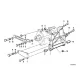 Genuine BMW Climate compressor supporting bracket (64521260209)