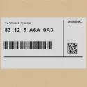 Original BMW 83125A6A0A3