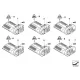 Genuine BMW Switch unit, light (61319133033)