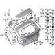 Genuine BMW Support for hinge (41007298071)