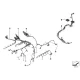 Genuine BMW wiring harness, engine trans. module (12518581848)