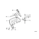 Original BMW Halter rechts (62211459907)