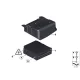 Genuine BMW Bracket for DVD changer (65129111647)