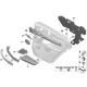 Genuine BMW Support, pull strap, left (51427473189)