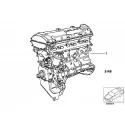 Оригинал BMW Оборотный силовой агрегат (11001735965)