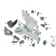 Genuine BMW Bracket, module carrier, left (41007186659)