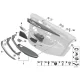 Genuine BMW Support, pull strap, left (51427438767)