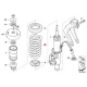 Genuine BMW Front coil spring (31336788756)
