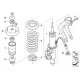 Genuine BMW Front coil spring (31336788756)