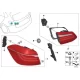 Genuine BMW Bulb socket, rear light side panel (63217391840)