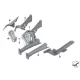 Genuine BMW Rear left engine support (41009806243)