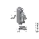 Genuine BMW Bracket condenser (64219343670)