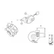 Original BMW Kombischalter links (61318550031)