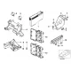 Genuine BMW Bracket, control unit (61358369619)