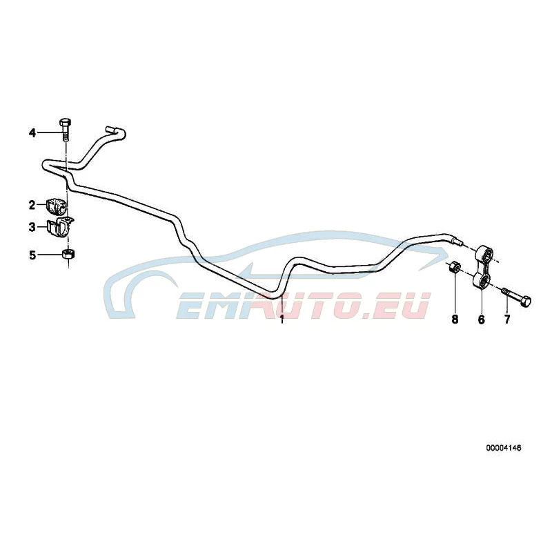 Original BMW Pendelstütze (33551135307)