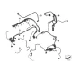 Genuine BMW wiring harness, engine trans. module (12537634061)