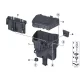 Genuine BMW Dummy grommet (12528575265)