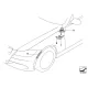 Genuine BMW 63147205397 - Side reflector left