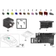 Genuine BMW Bracket current distributor (61139265642)