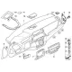 Genuine BMW 51456974556 - Trim panel dashboard