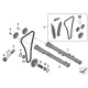 Genuine BMW Set, timing chain (11008536327)